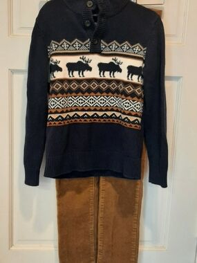 Children's Place Winter Outfit Size 7/8